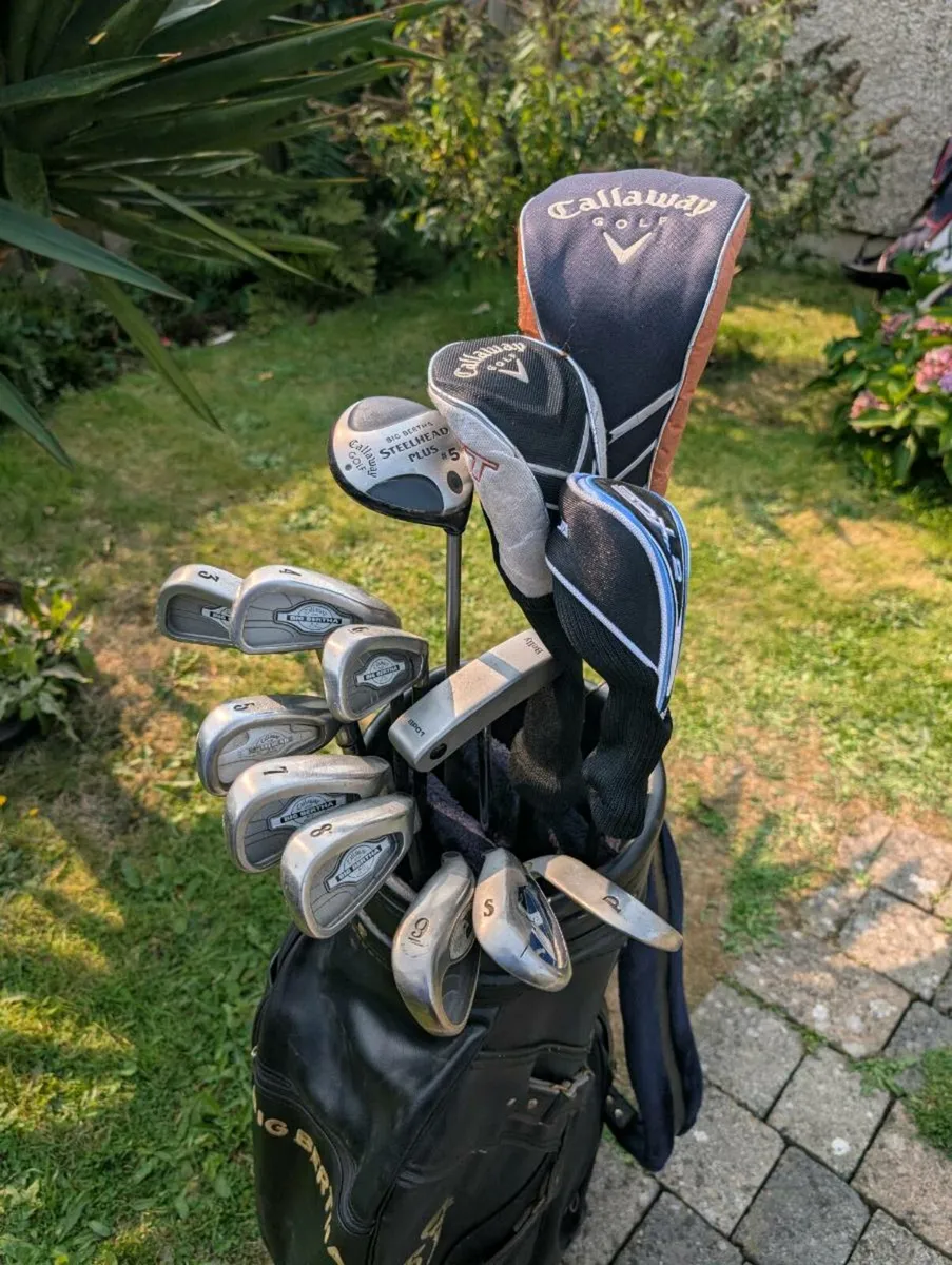 Callaway Golf clubs & rare Callaway tour bag - Image 2