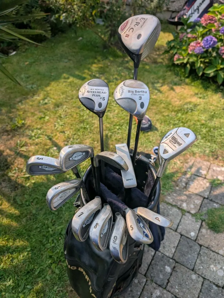 Callaway Golf clubs & rare Callaway tour bag - Image 4