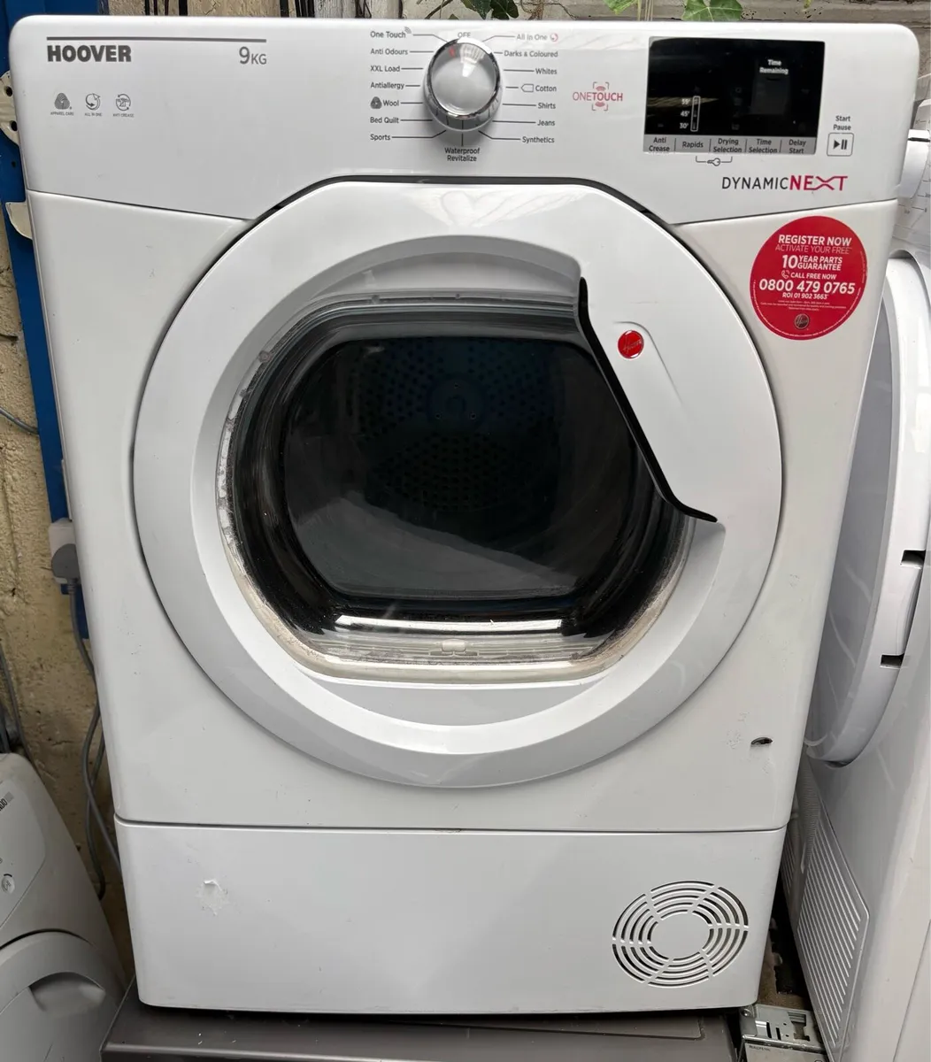 Hoover Condenser Dryer 9kg Drum