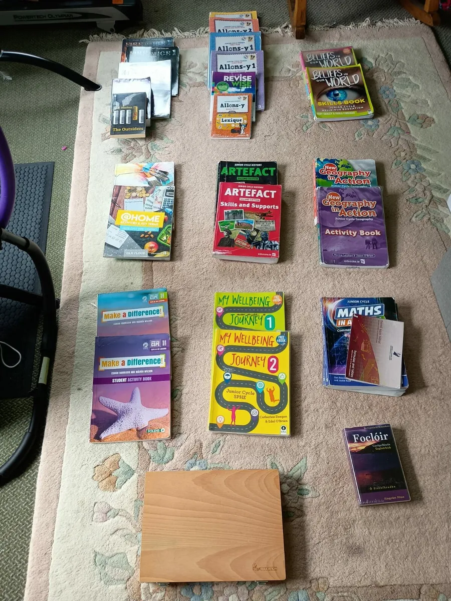 Junior Cert books - Image 1