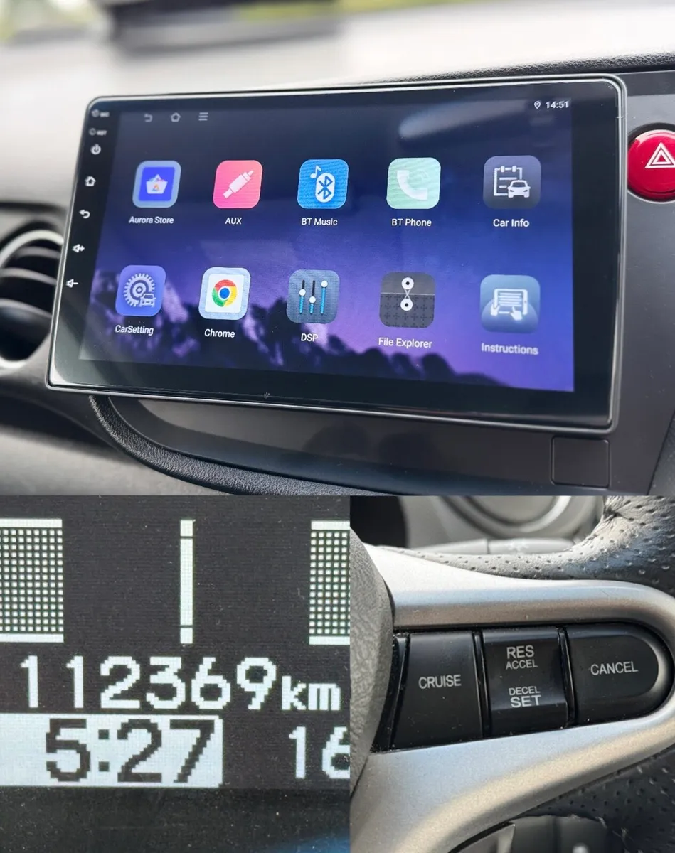 2012 HONDA INSIGHT. LOW MILEAGE. NEW NCT. AUTO 1.3 - Image 4