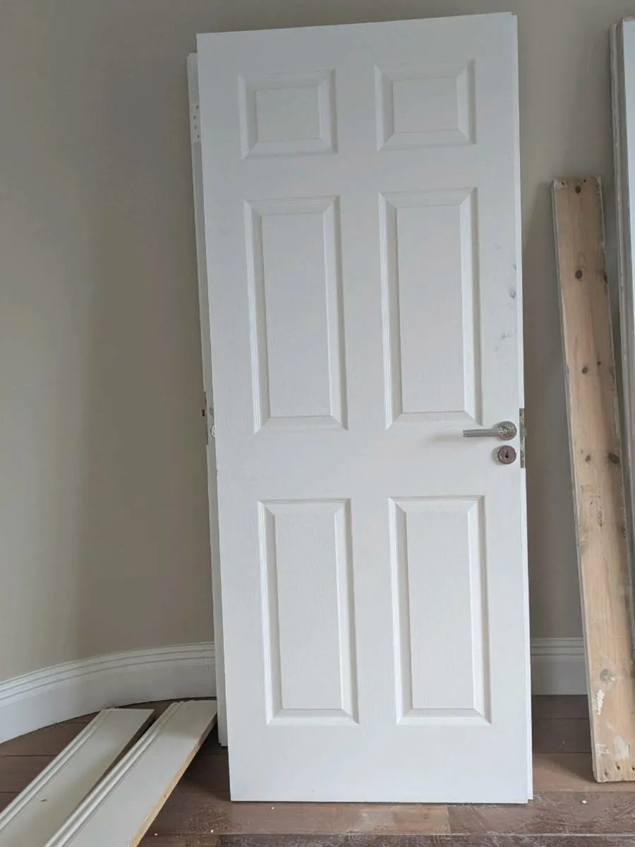 Internal Fire Doors with handles and hinges - Image 1