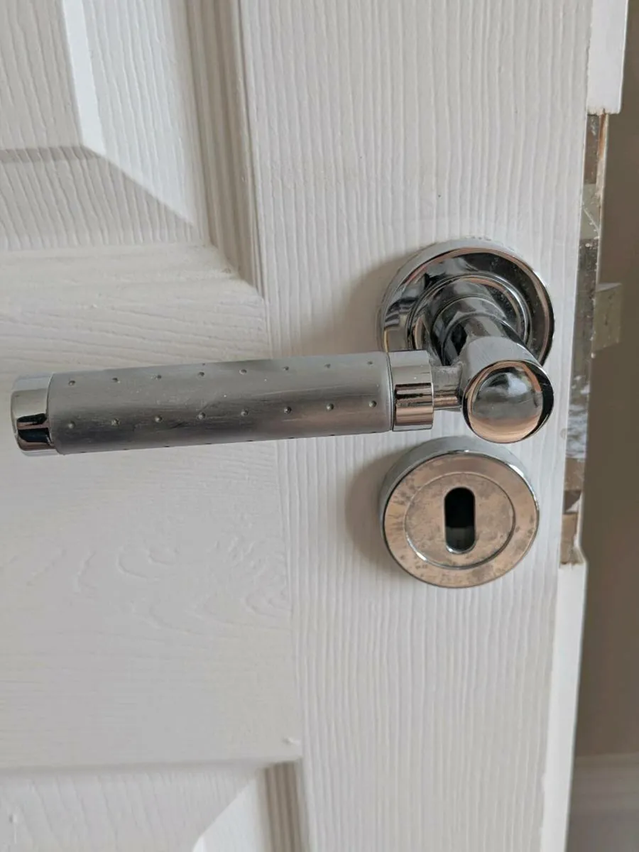 Internal Fire Doors with handles and hinges - Image 3