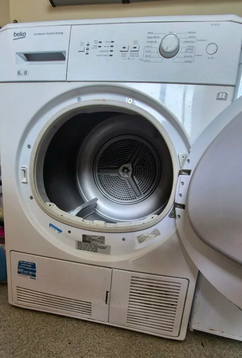 Beko 8kg Tumble Dryer (Model DCU 8230) - Image 2