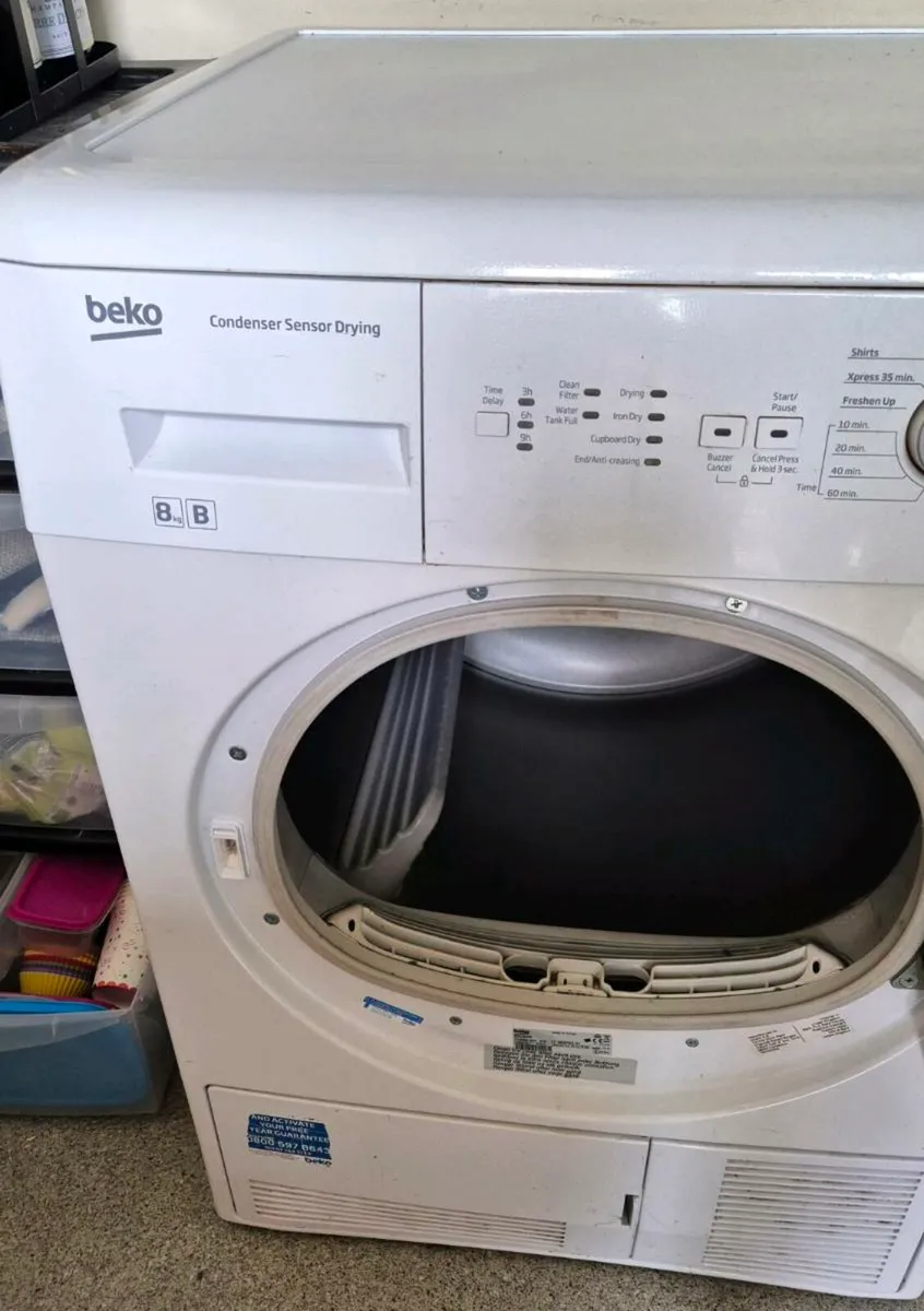 Beko 8kg Tumble Dryer (Model DCU 8230) - Image 3