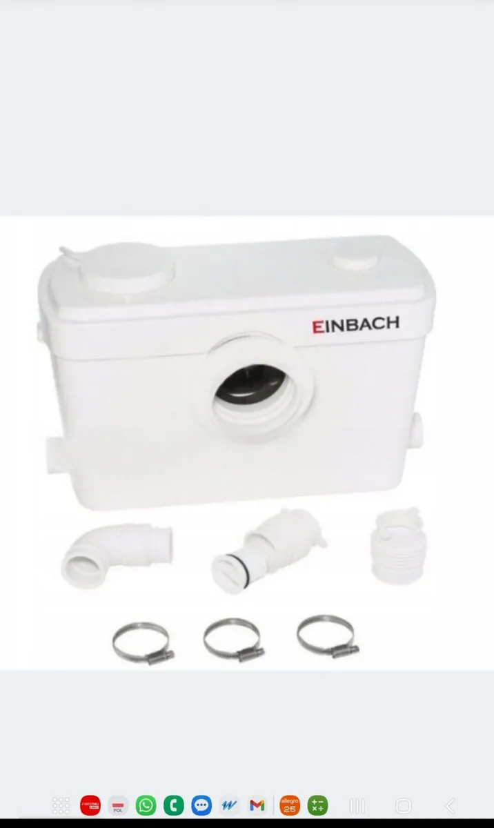 MACERATOR PUMP 600 W. EINBACH. - Image 3