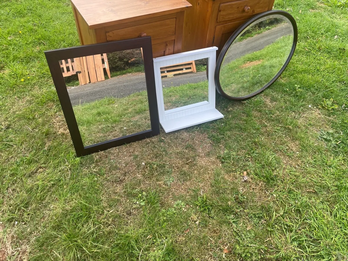 3 mirrors for sale - Image 1