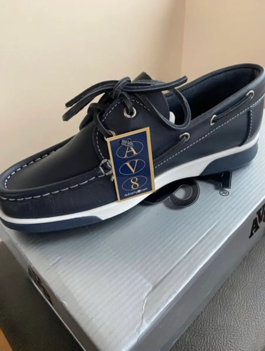 School Shoes Navy Dubarry - Image 1