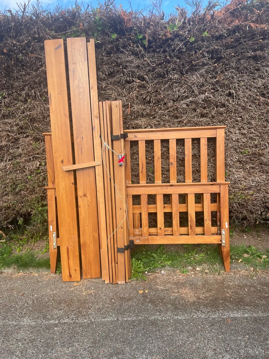 5 ft king size bed frame - Image 3