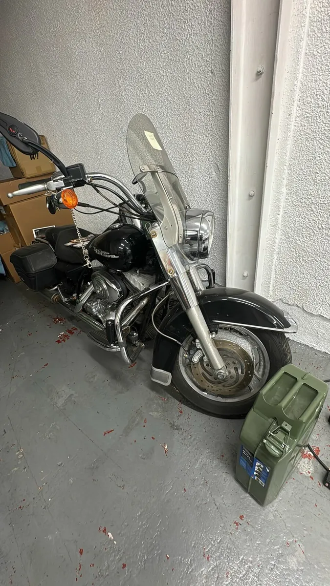Harley roadking custom NON RUNNER - Image 2