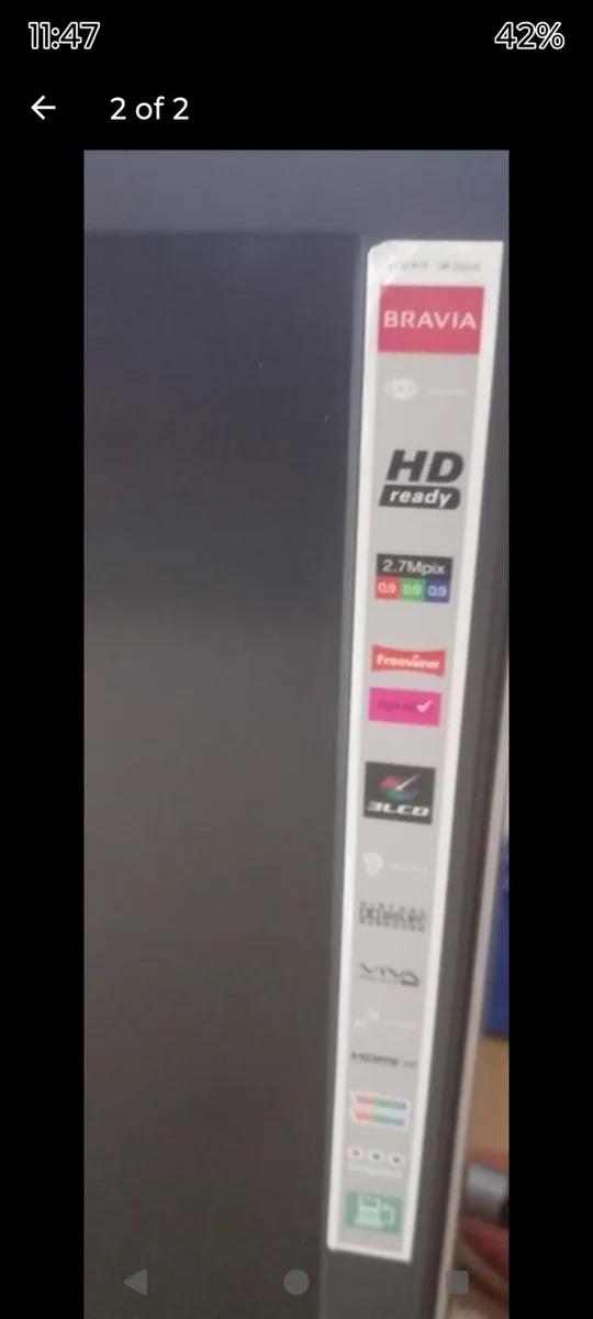 50" Sony TV - Image 2