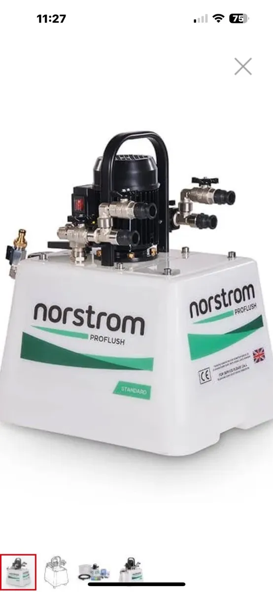 Nordstrom pro powerflush machine - Image 2