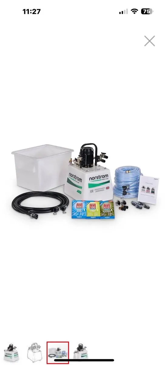 Nordstrom pro powerflush machine - Image 3