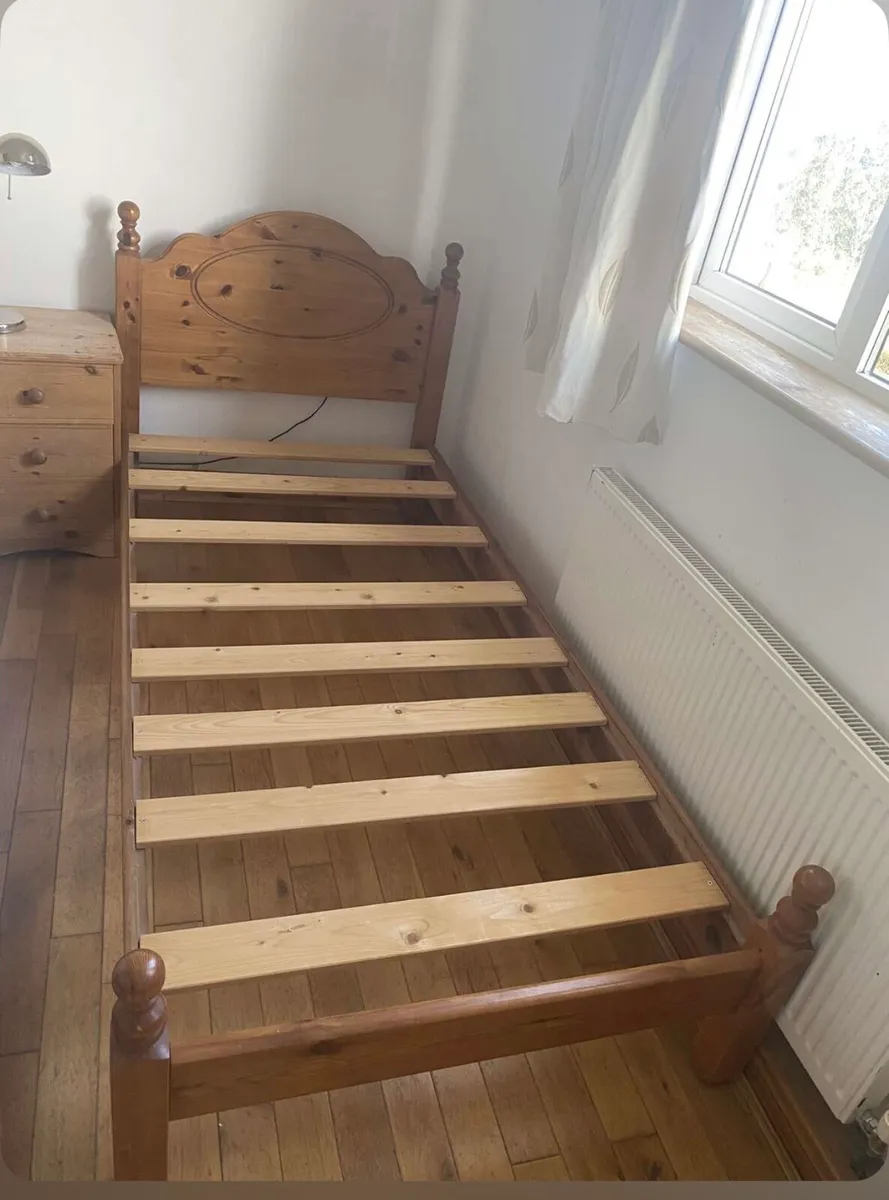 Wooden bed frame - Image 2