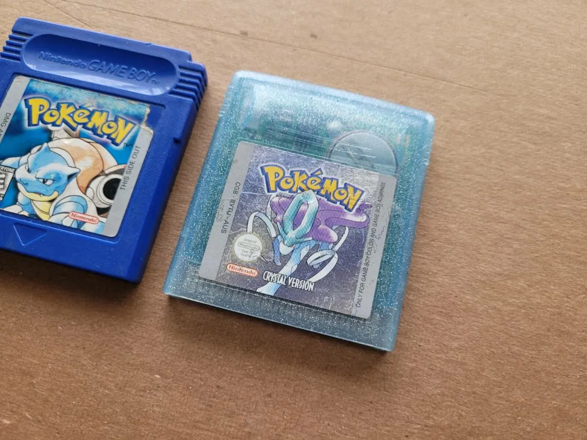Pokemon Blue and Crystal Version for Gameboy - Image 2