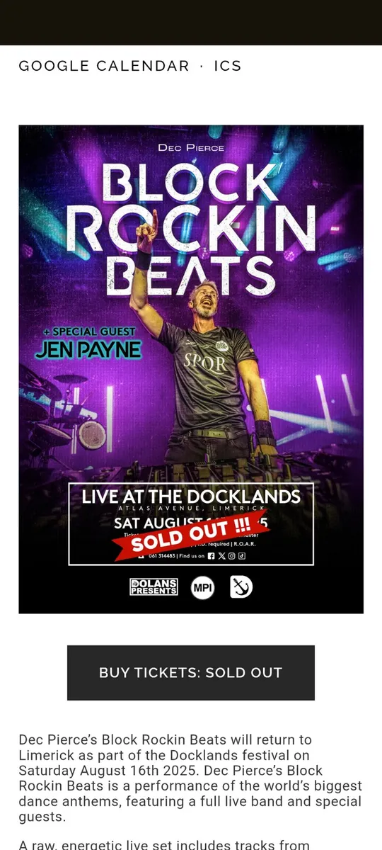 Block Rockin Beats Limerick