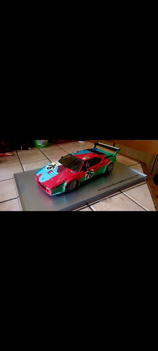 ANDY WARHOL BMW MODEL CAR - Image 2