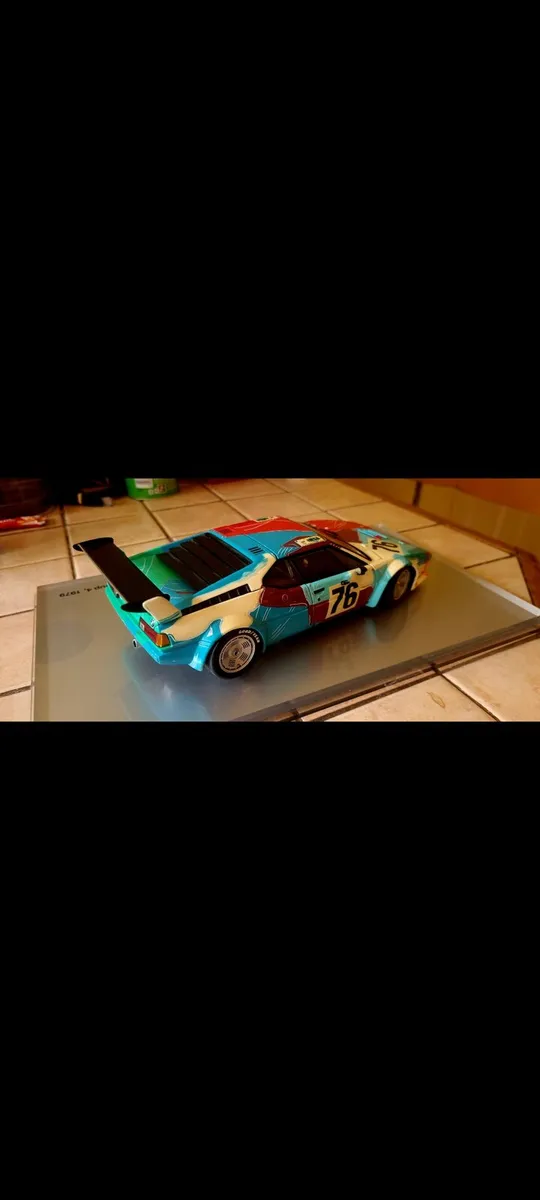 ANDY WARHOL BMW MODEL CAR - Image 3