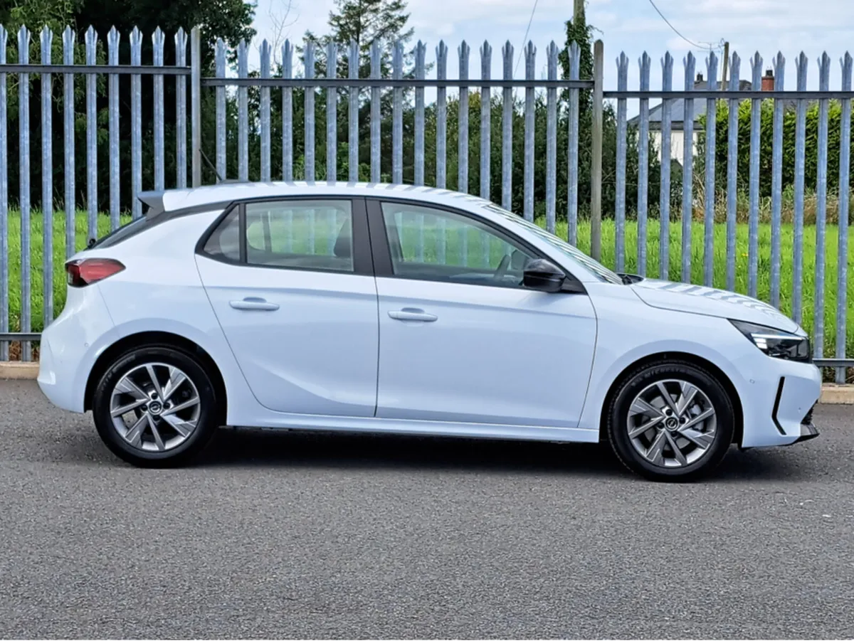 Opel Corsa ELEGANCE 1.2TURBO 100BHP ** NEW White M - Image 3