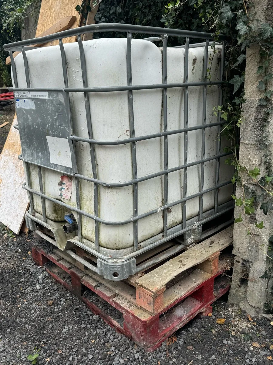 IBC Tank With Euro Pallets - Image 2