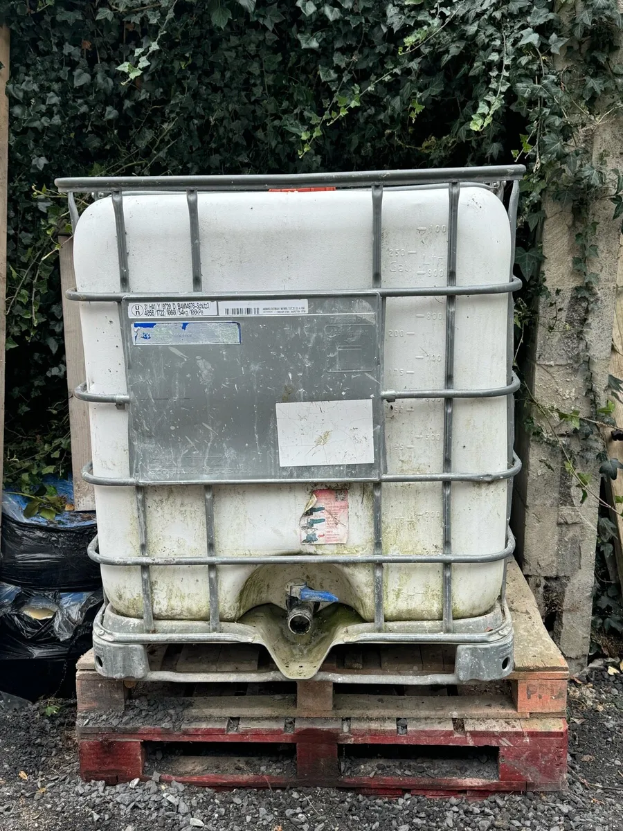 IBC Tank With Euro Pallets - Image 3