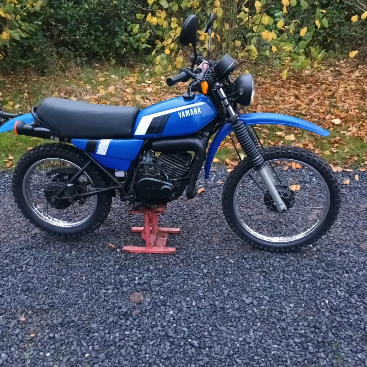 YAMAHA  DT 175 ENDURO  Only 8 K  Blue 1979 - Image 1
