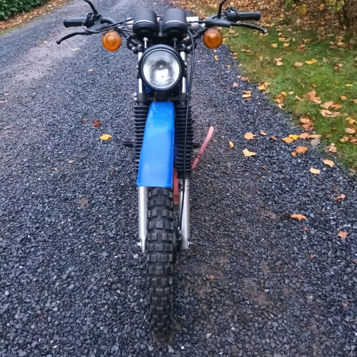 YAMAHA  DT 175 ENDURO  Only 8 K  Blue 1979 - Image 4