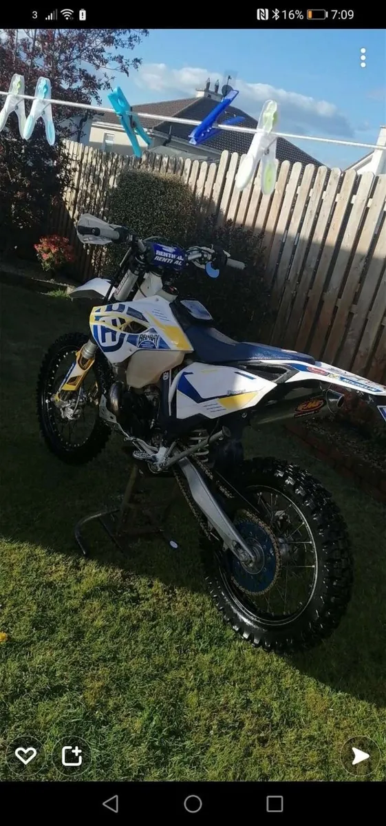701 Husqvarna and Husqvarna TE250 (ROAD LEGAL) - Image 4