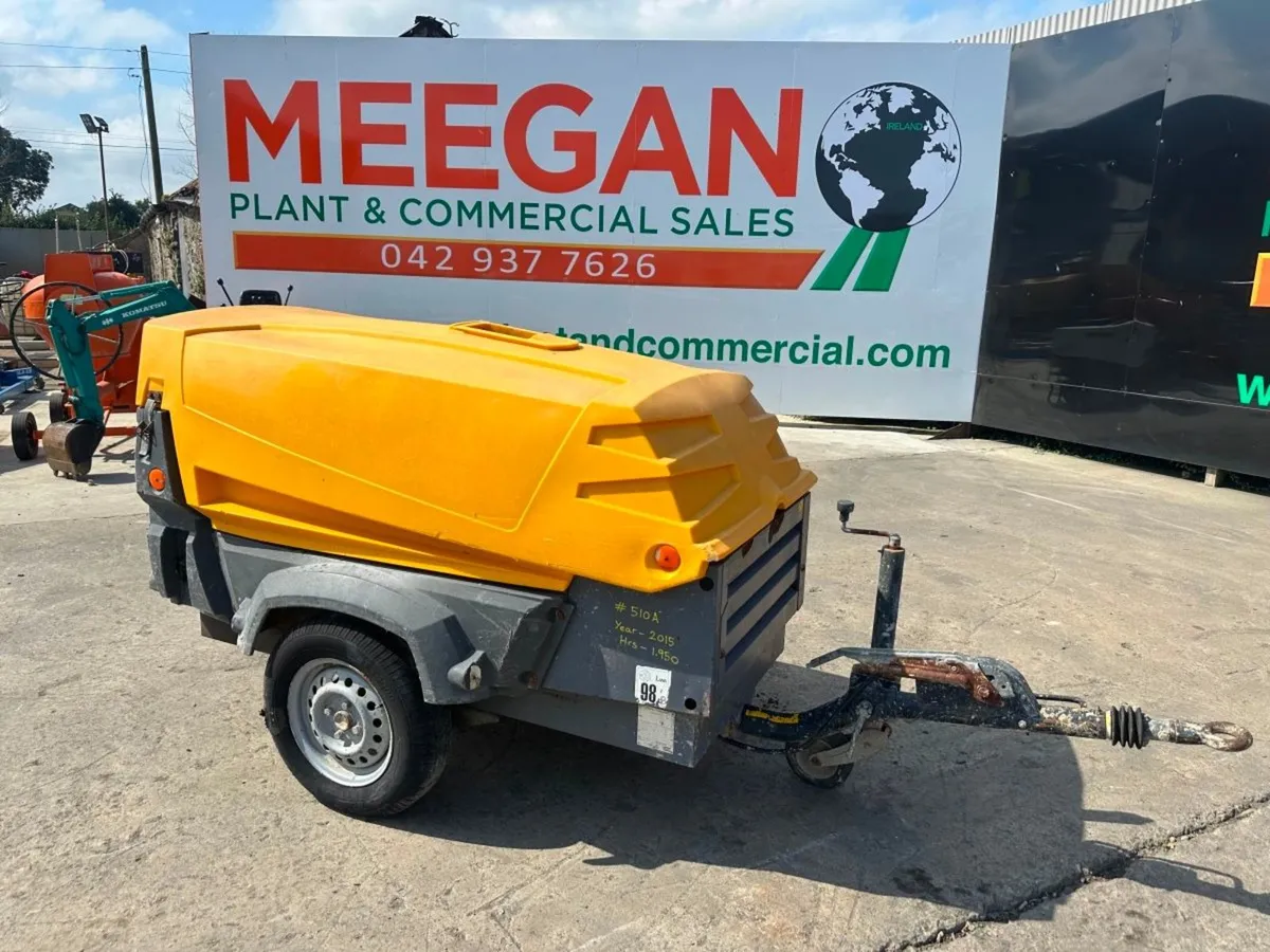 2015 ATLAS COPCO ROAD AIR COMPRESSOR..510A - Image 3