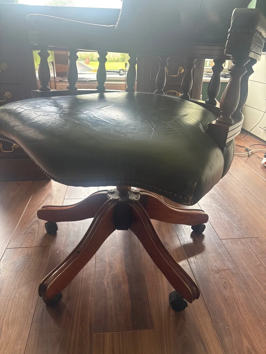 Captain Chair and matching Partner Desk - Image 2