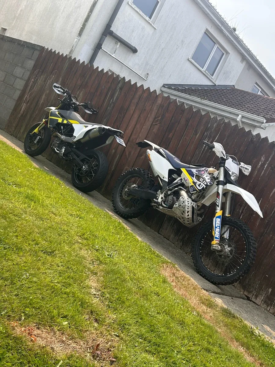 701 Husqvarna and Husqvarna TE250 (ROAD LEGAL) - Image 1