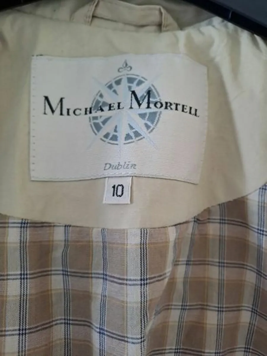 Michael Mortell rain coat size 10 - Image 2