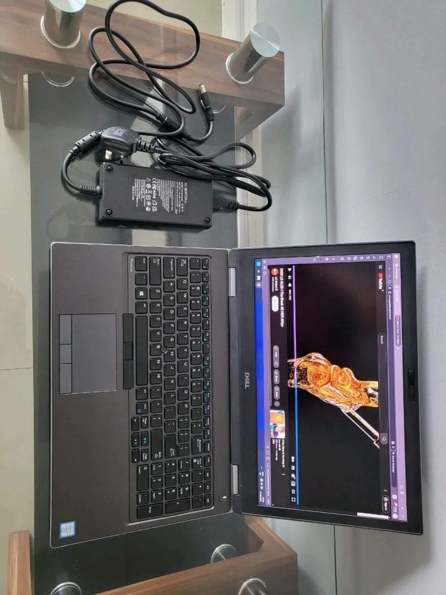 Dell Precision 7540 15.6 4K i7 9850H Quadro RTX 30 - Image 2