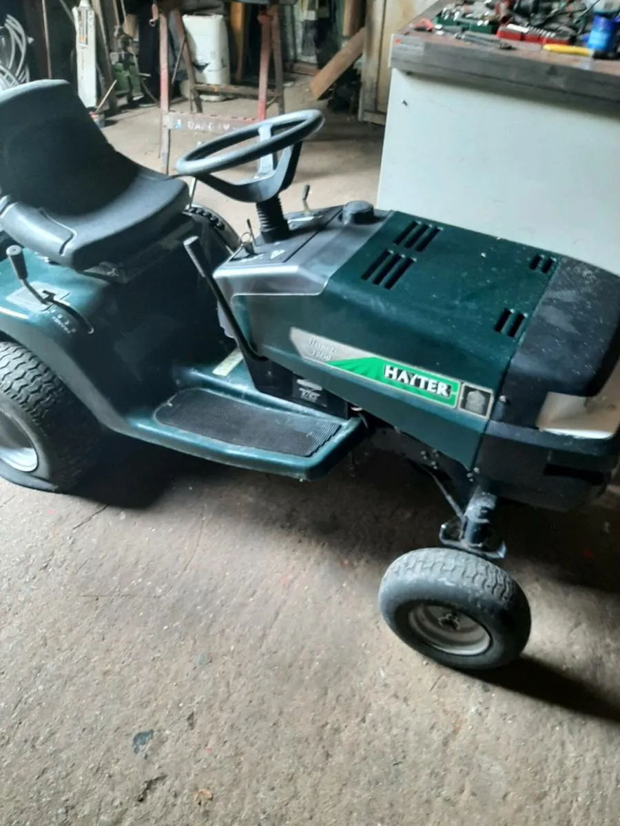 Hayter ride on mower - Image 1