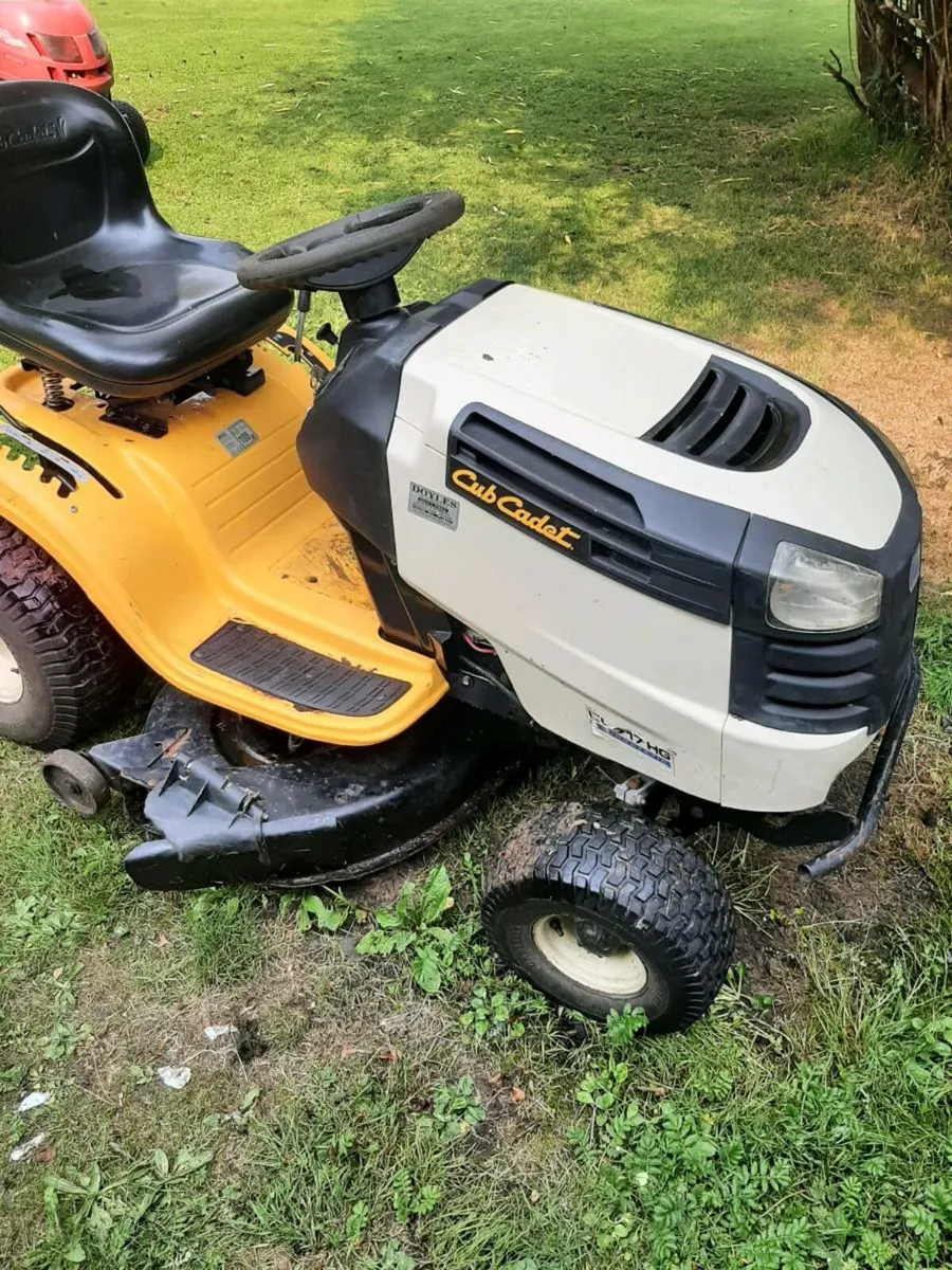 Cub cadet ride on mower - Image 1