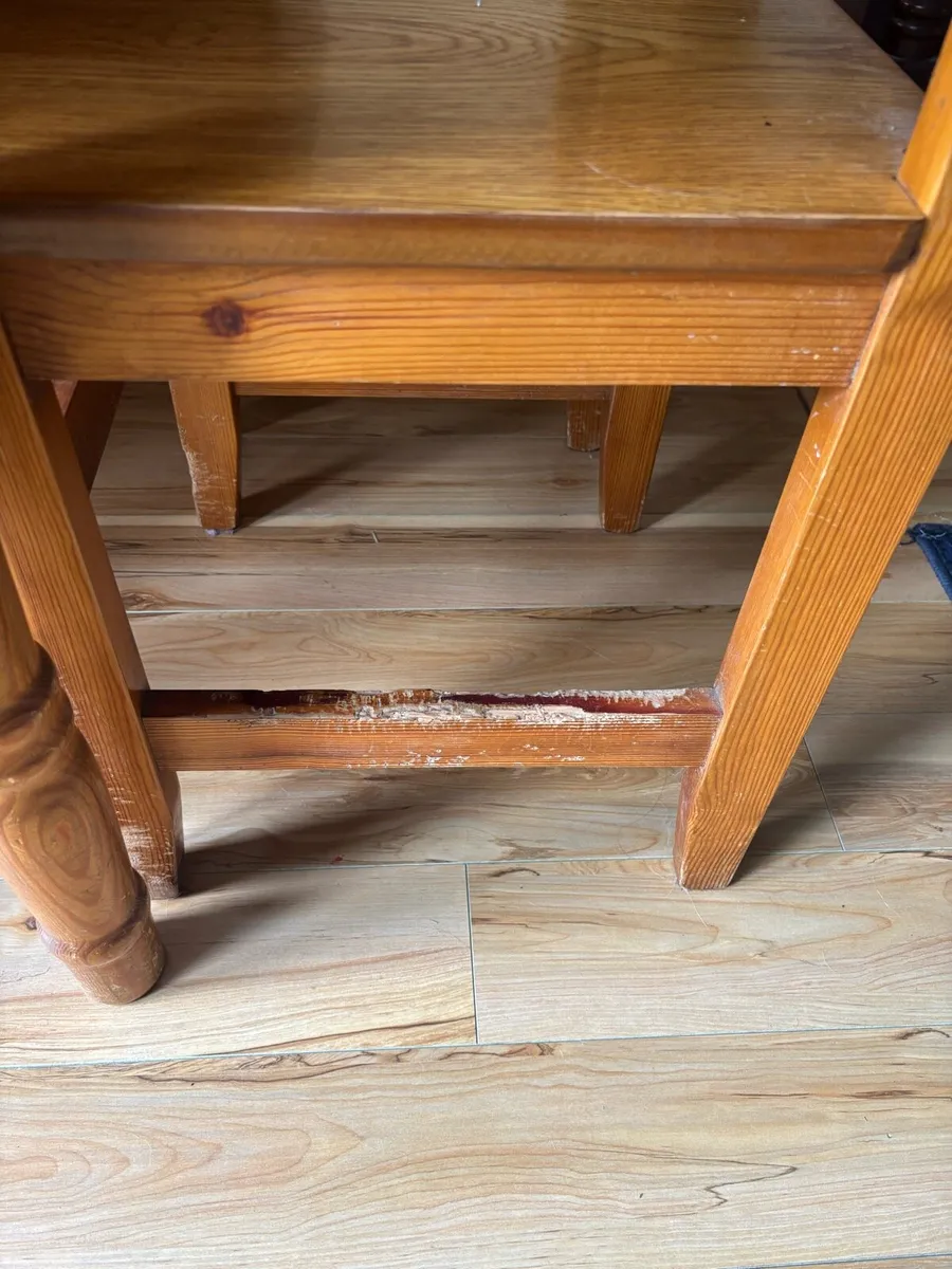 Free Dining Table and 4 Chairs - Image 3