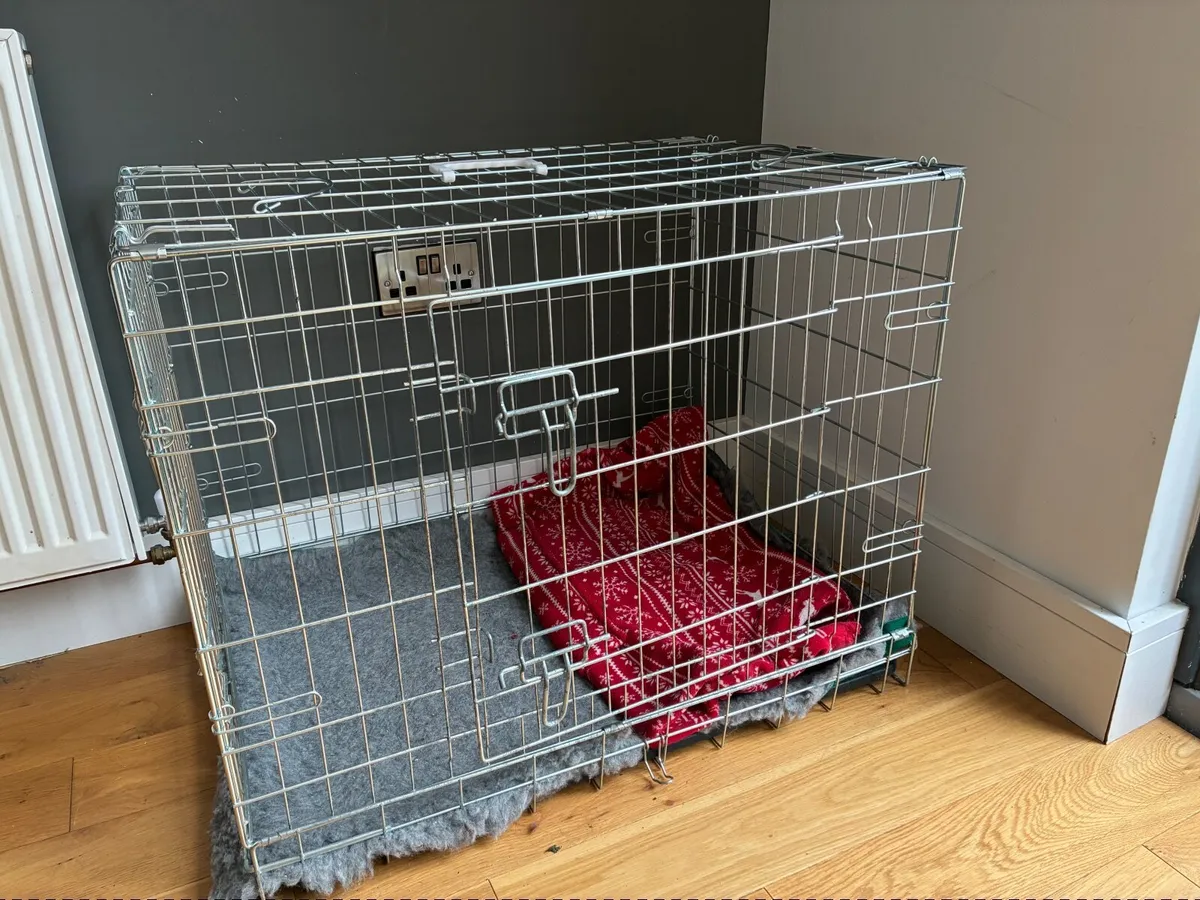 Wire dog crate - Image 2