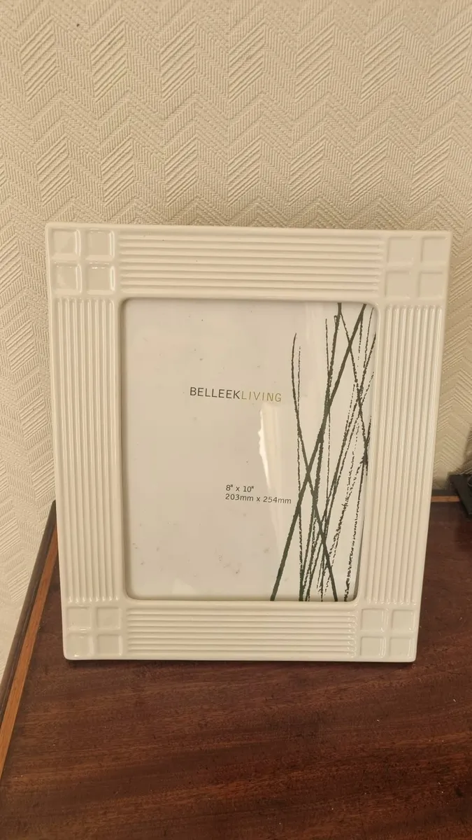 Large Belleek Living Photo Frame - Image 1