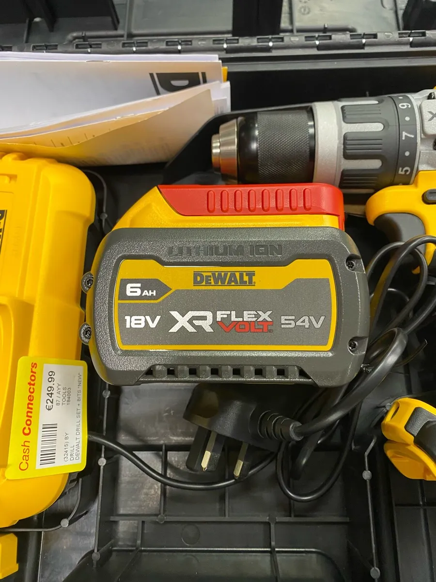 Dewalt DCD796T1T Drill Set New/Unused - Image 3