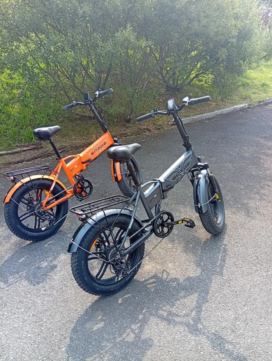 2 Engewe foldable ebikes. - Image 2