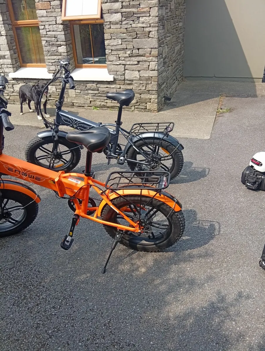 2 Engewe foldable ebikes. - Image 3