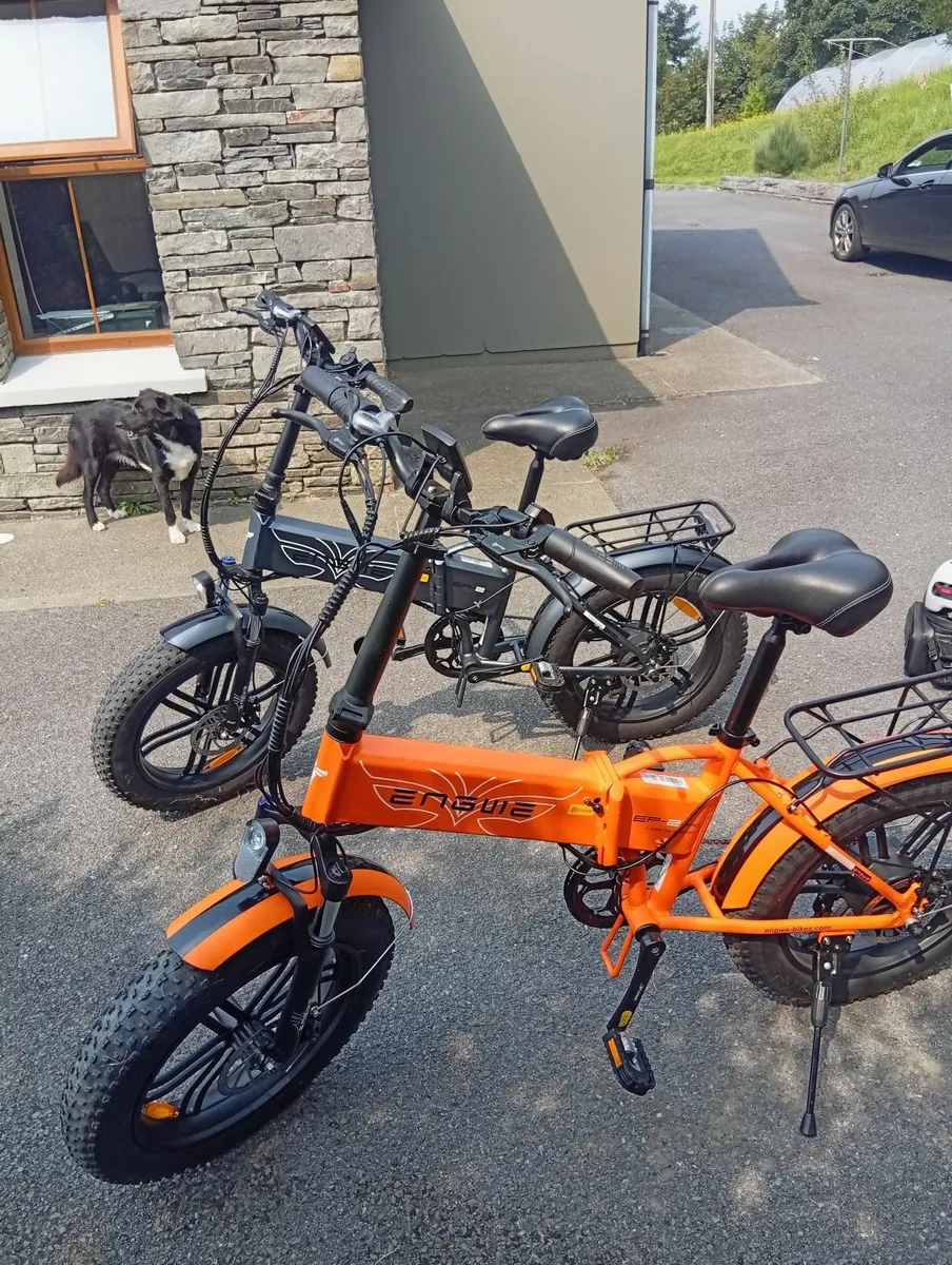 2 Engewe foldable ebikes. - Image 4