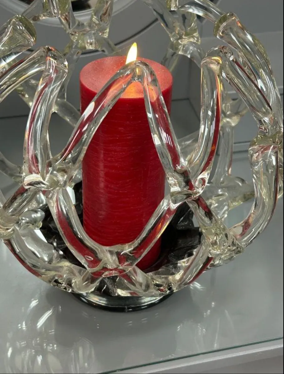 Newbridge Glass Candle holder - Image 2