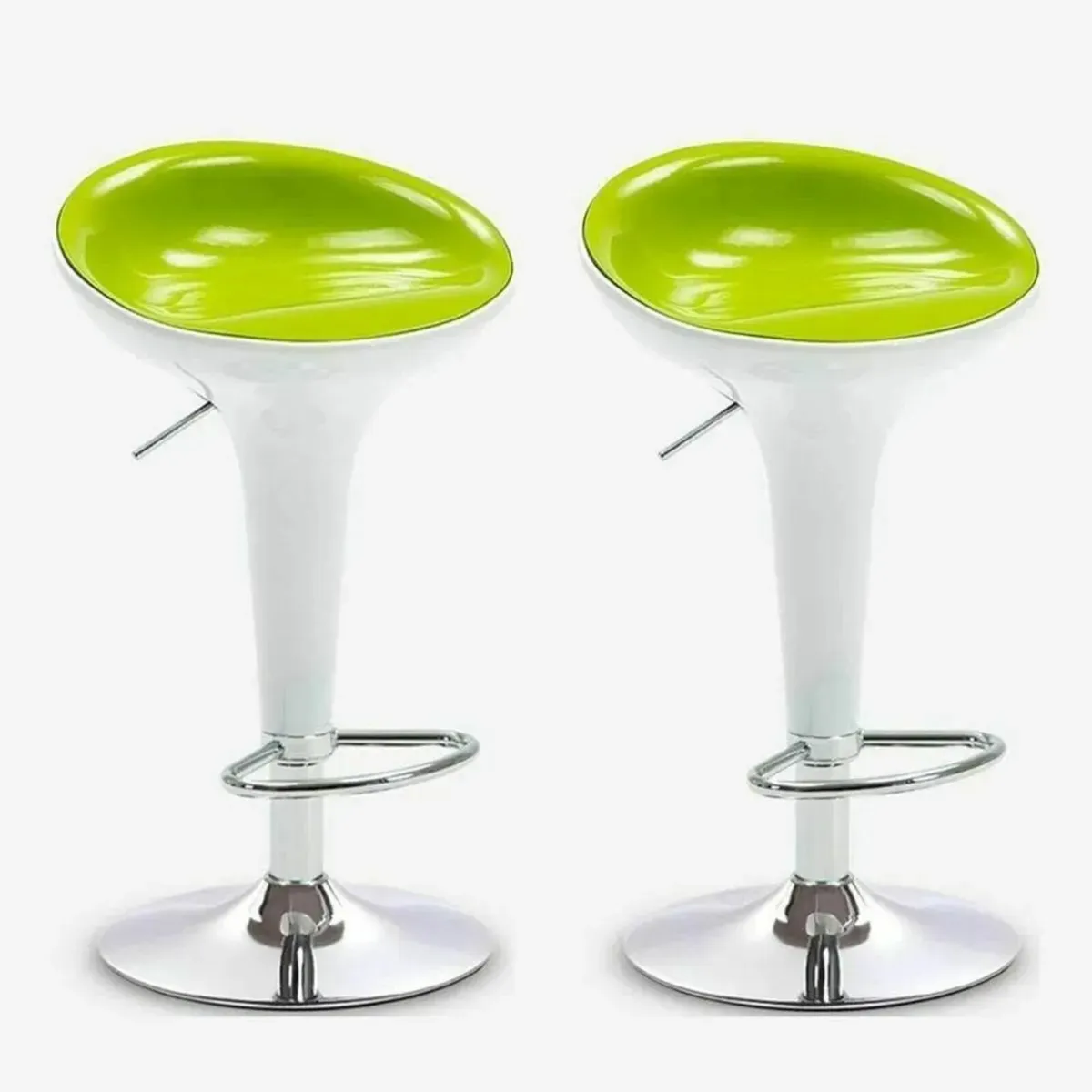 Bar Stools Set of 2 with Gas Lift for Kitchen - Image 3