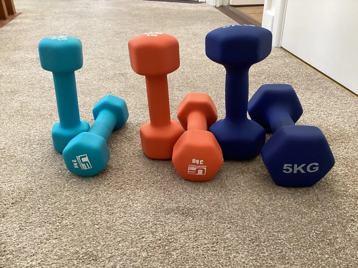 Dumb bells 3 sets for sale - Image 3