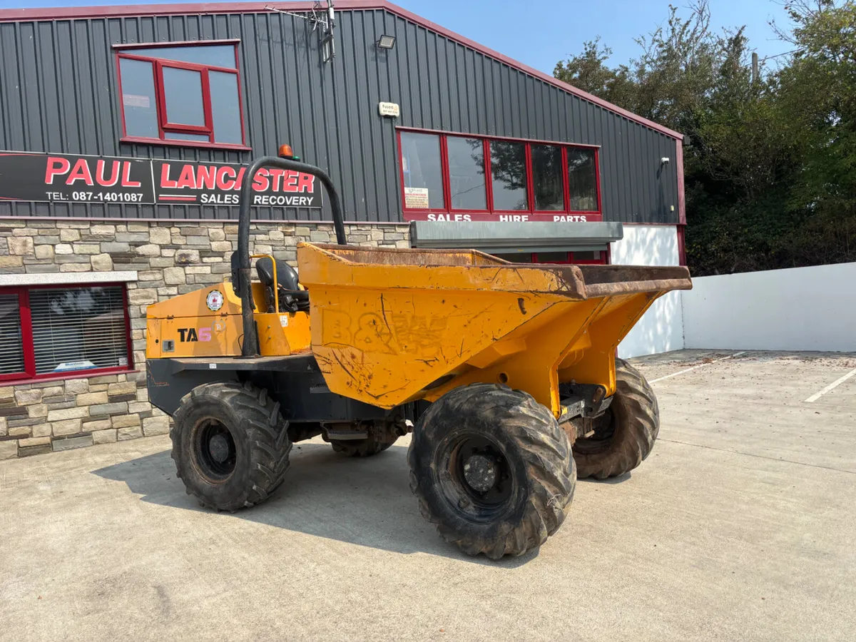 Terex 6 ton dumper - Image 1