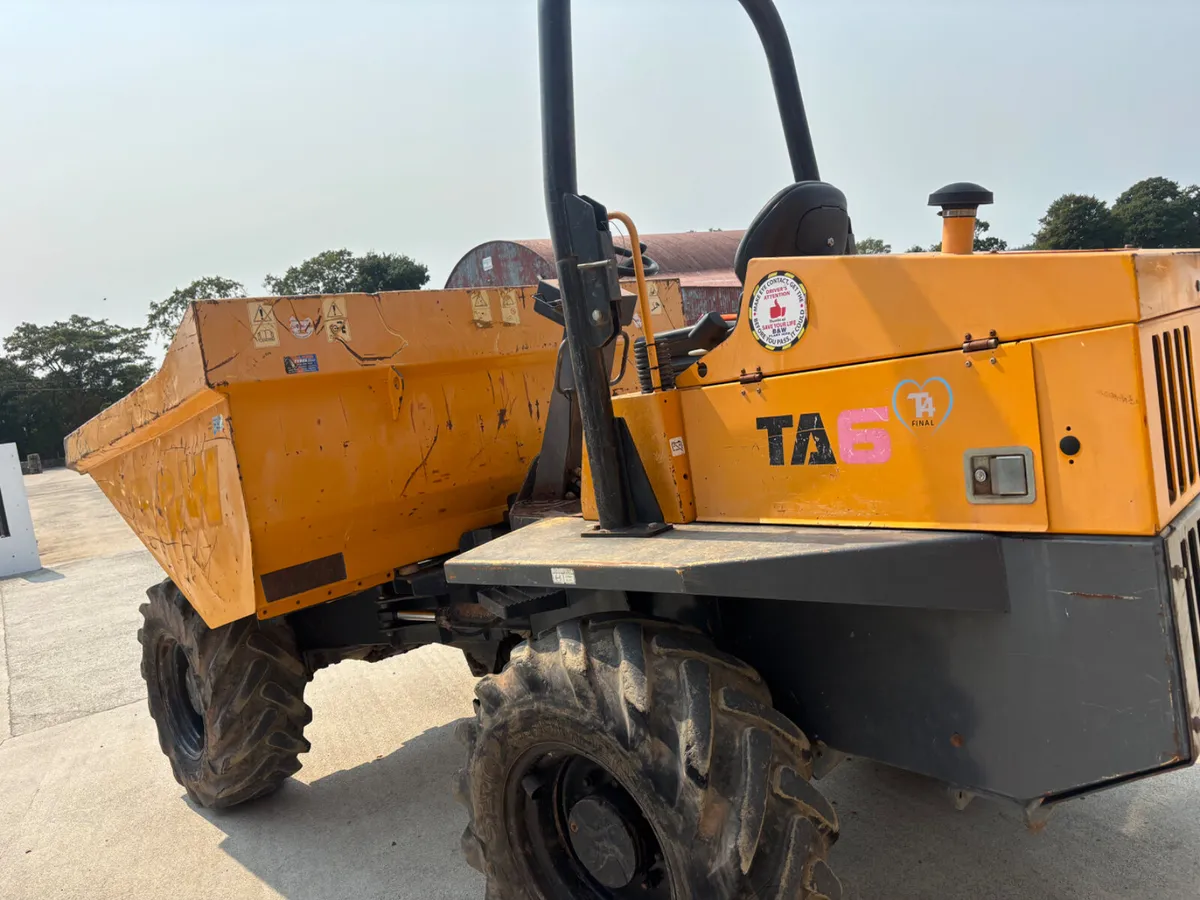 Terex 6 ton dumper - Image 4