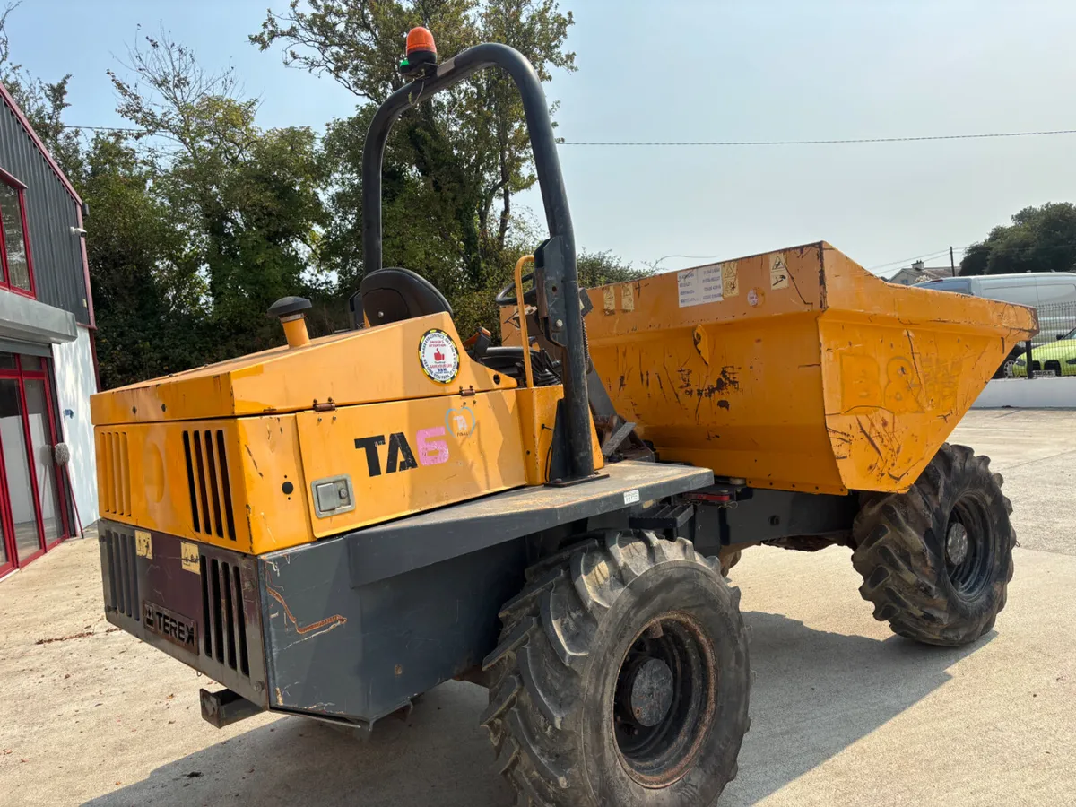 Terex 6 ton dumper - Image 3