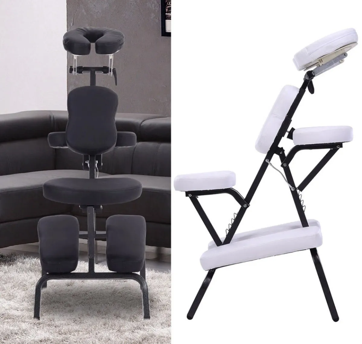 NEW Beauty Salon Massage Chair Adjustable Foldable - Image 1