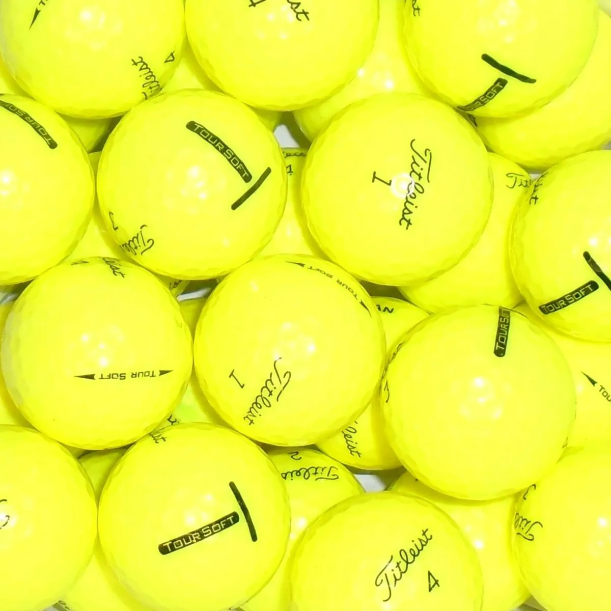 Titleist Tour Soft Yellow Lake Golf Balls - 36